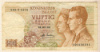 50 франков. Бельгия 1966г