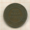 1/2 пенни. Австралия 1919г