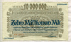 10000000 марок. Германия 1923г