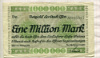 1000000 марок. Германия 1923г