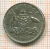 6 пенсов. Австралия 1960г