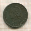 2 сентаво. Аргентина 1893г