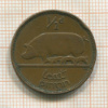 1/2 пенни. Ирландия 1937г