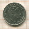 1 крона. Дания 1973г
