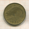 10 пфеннигов. Данциг 1932г