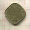 1/2 анны. Индия 1943г