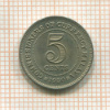 5 центов. Малайя 1950г