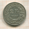 2 франка. Швейцария 1940г