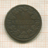 1 крейцер. Баден 1867г