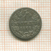 1 крейцер. Бавария 1869г
