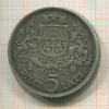5 лат. Латвия 1931г