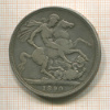1 крона. Великобритания 1890г