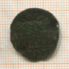 1 геллер. Альтенбург 1707г