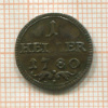 1 геллер. Бамберг 1780г