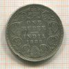 1 рупия. Индия 1888г