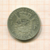 1 франк. Бельгия 1887г
