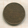 1/4 анны. Индия 1889г