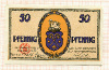 Нотгельд 50 пфеннигов.  Германия