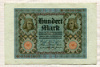 100 марок. Германия 1920г