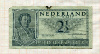 2 1/2 гульдена. Нидерланды 1949г