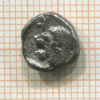 Обол. Мизия. Кизик. 5 в. до н.э. Лев/кабан