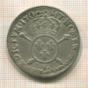 1/2 экю. Франция 1702г