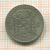 1 франк. Бельгия 1886г