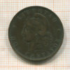 2 сентаво. Аргентина 1892г