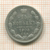 15 копеек 1905г