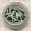 1 рубль. 100-летие Российского футбола. Кубок Европы 1960. ПРУФ 1997г