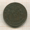 10 сантимов. Испания 1878г