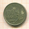 100 франков. Франция 1954г
