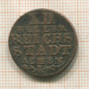 12 геллеров. Ахен 1767г