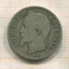 2 франка. Франция 1868г