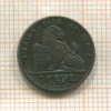 1 сантим. Бельгия 1882г