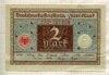 2 марки. Германия 1920г