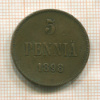 5 пенни 1898г