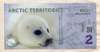 2 доллара. Арктические территории 2010г