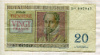 20 франков. Бельгия 1956г
