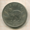1 крона. Остров Мэн 1970г