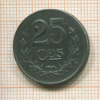 25 сантимов. Люксембург 1922г