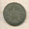 1/6 талера. Пруссия 1816г