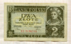 2 злотых. Польша 1936г