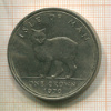 1 крона. Остров Мэн 1970г