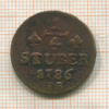 1/4 штубера. Юлих-Берг 1786г