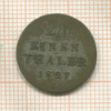 1/24 талера. Ганновер 1827г