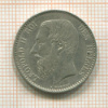 1 франк. Бельгия 1886г