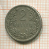 2 лита. Литва 1925г