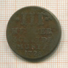 3 геллера. Гессен-Кассель 1728г