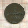 1/2 крейцера. Вюртемберг 1849г